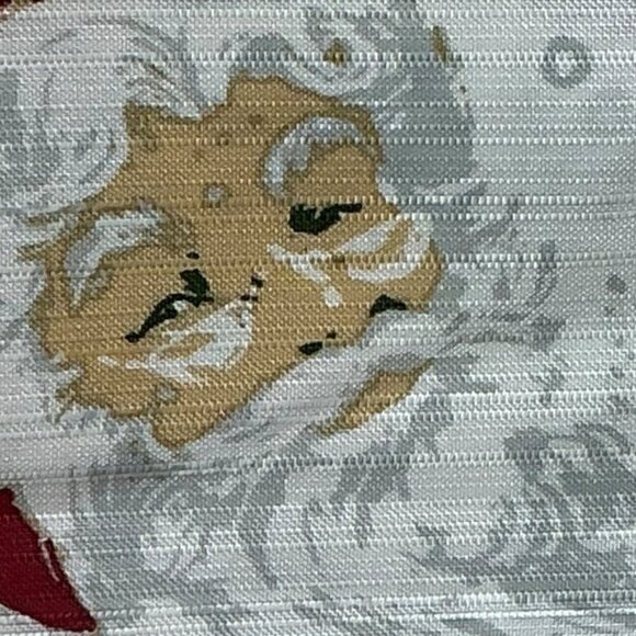 Holiday Shower Curtin Fabric Santa Snowman Christmas Bath Decor 70 x 72 Inch - Picture 6 of 16